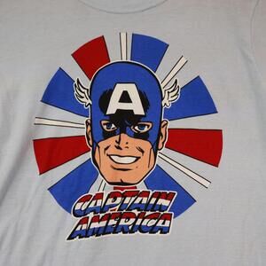 Marvel Captain America Women Shirt XL Top Superhero pop art